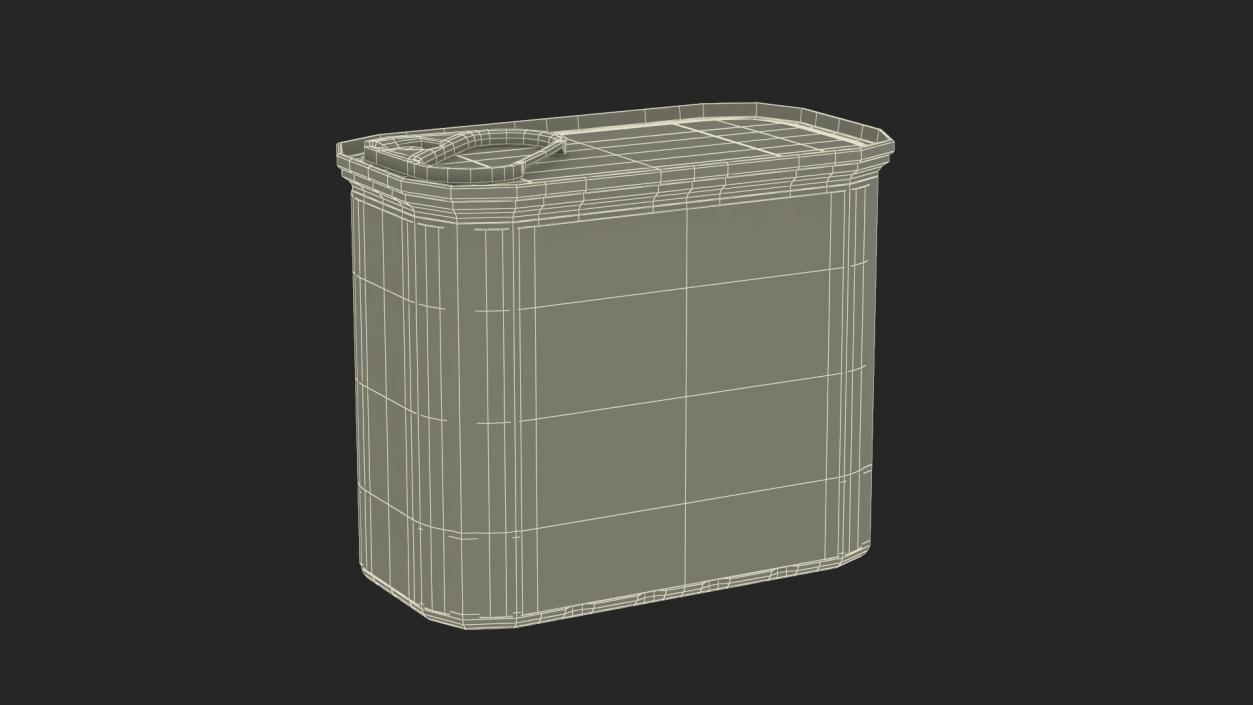 3D Spam Canned Food Closed model