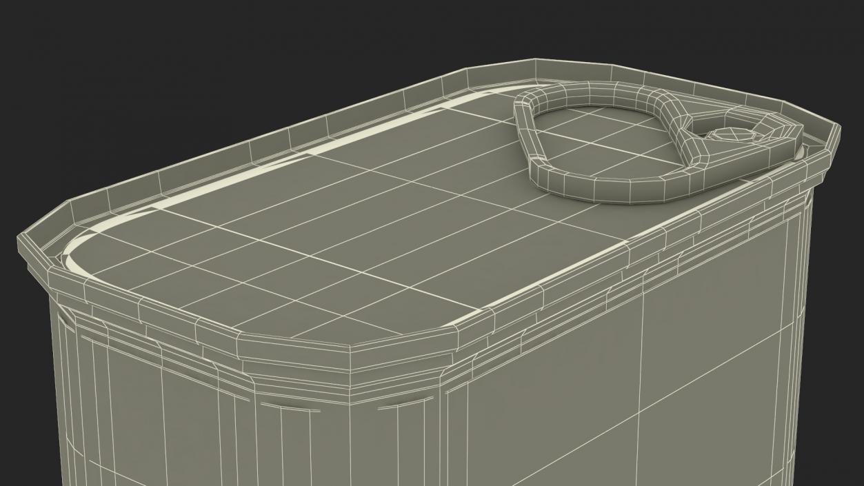 3D Spam Canned Food Closed model