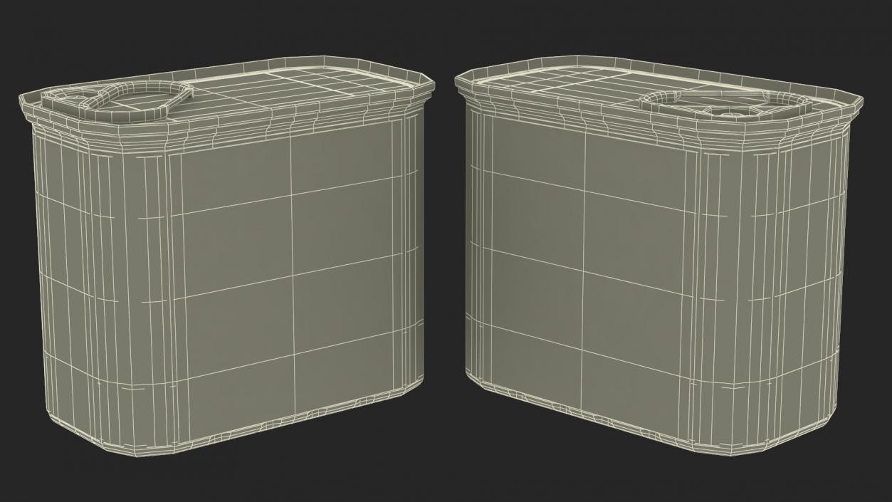 3D Spam Canned Food Closed model