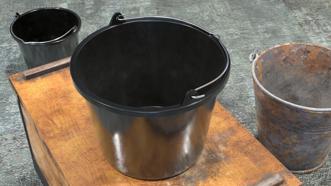 3D model Buckets Collection 3