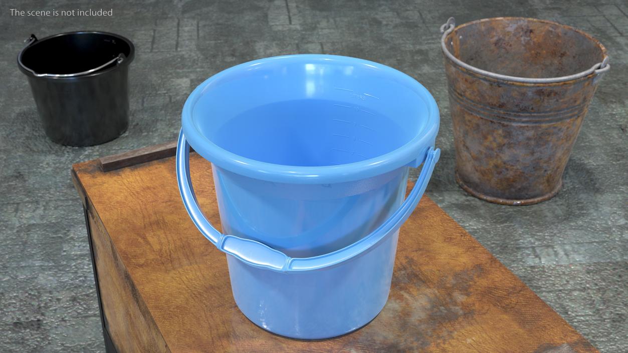 3D model Buckets Collection 3