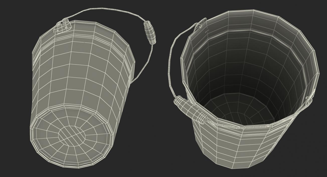 3D model Buckets Collection 3