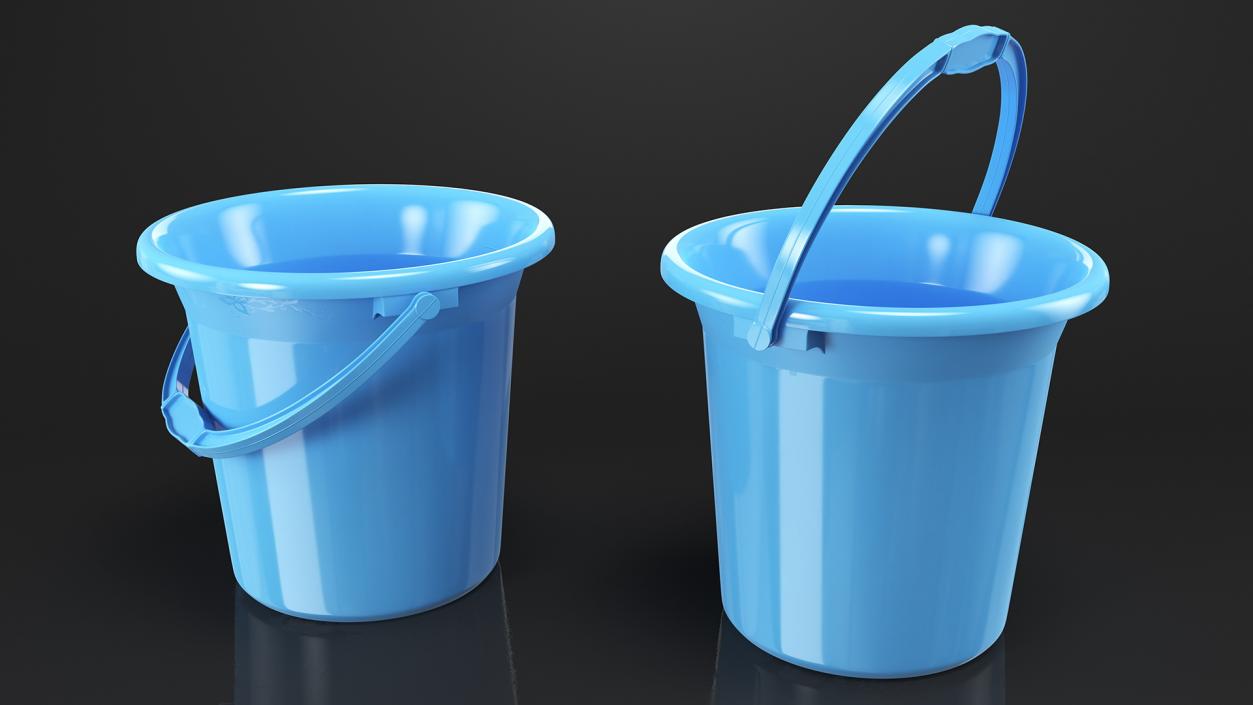 3D model Buckets Collection 3