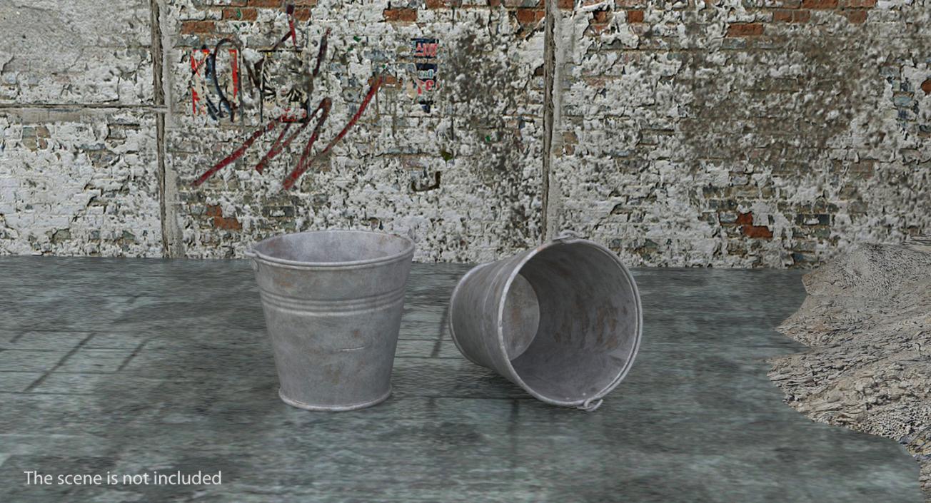 3D model Buckets Collection 3