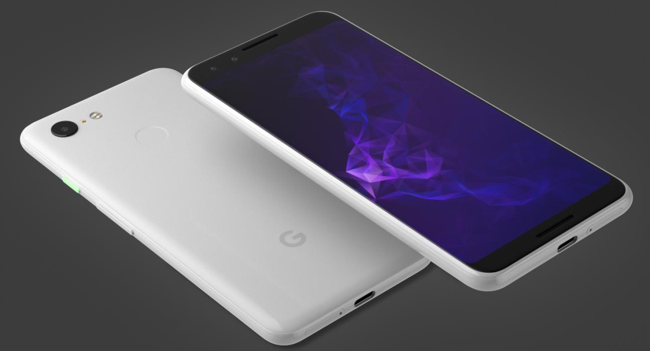 Google Pixel 3 3D model