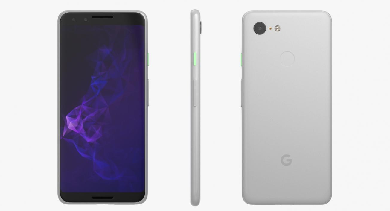 Google Pixel 3 3D model