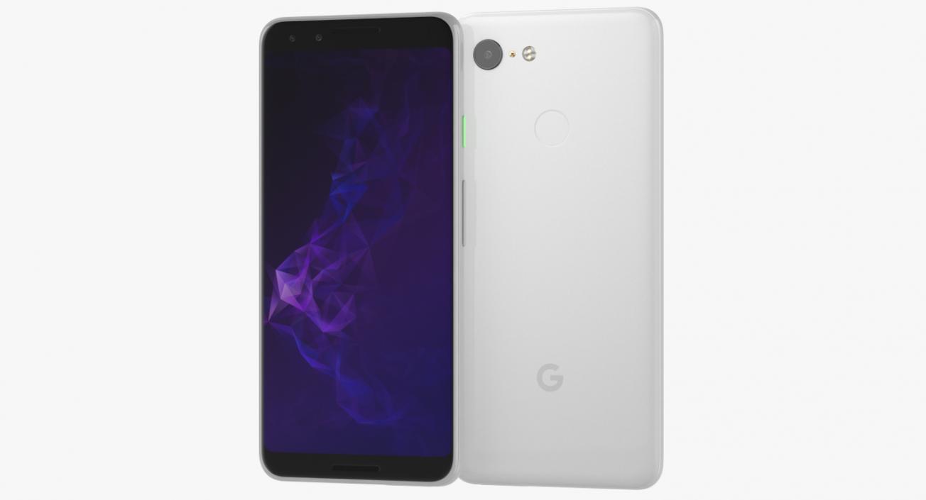 Google Pixel 3 3D model