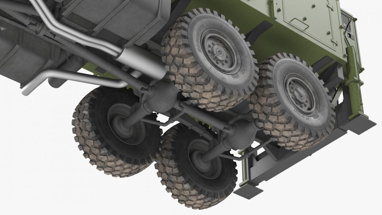 3D model Krasukha 4 1RL257 Mobile Electronic Warfare System