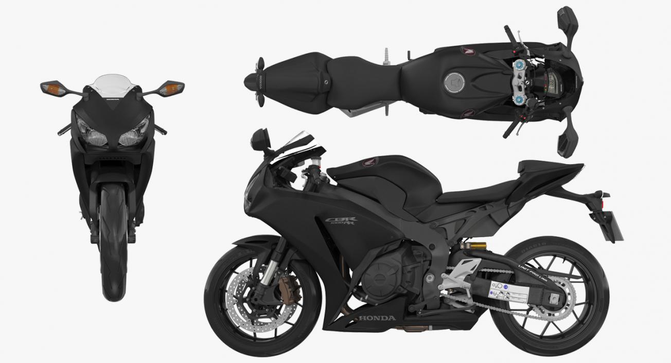 Motorcycles Collection 3D