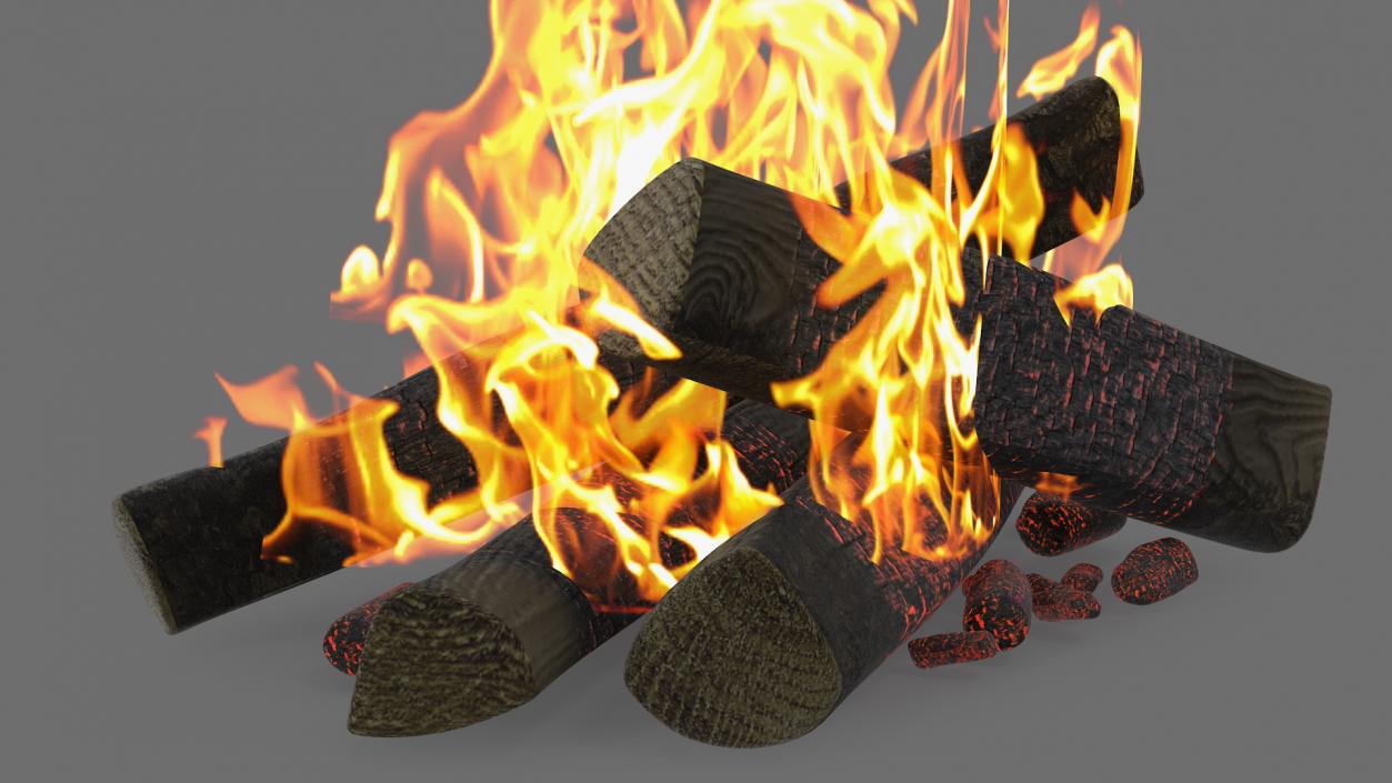 3D Fireplaces Collection 2 model