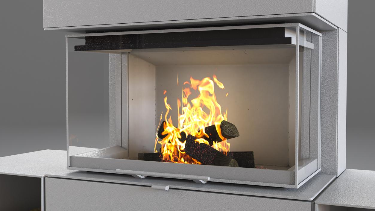 3D Fireplaces Collection 2 model