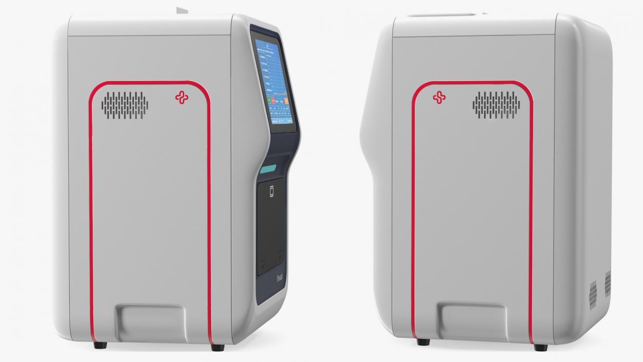 3D iPonatic Portable PCR Molecular Workstation model