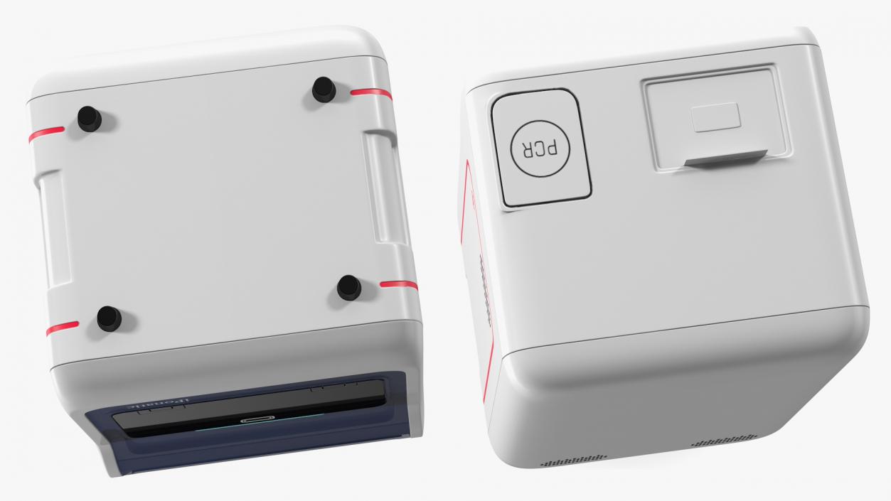 3D iPonatic Portable PCR Molecular Workstation model