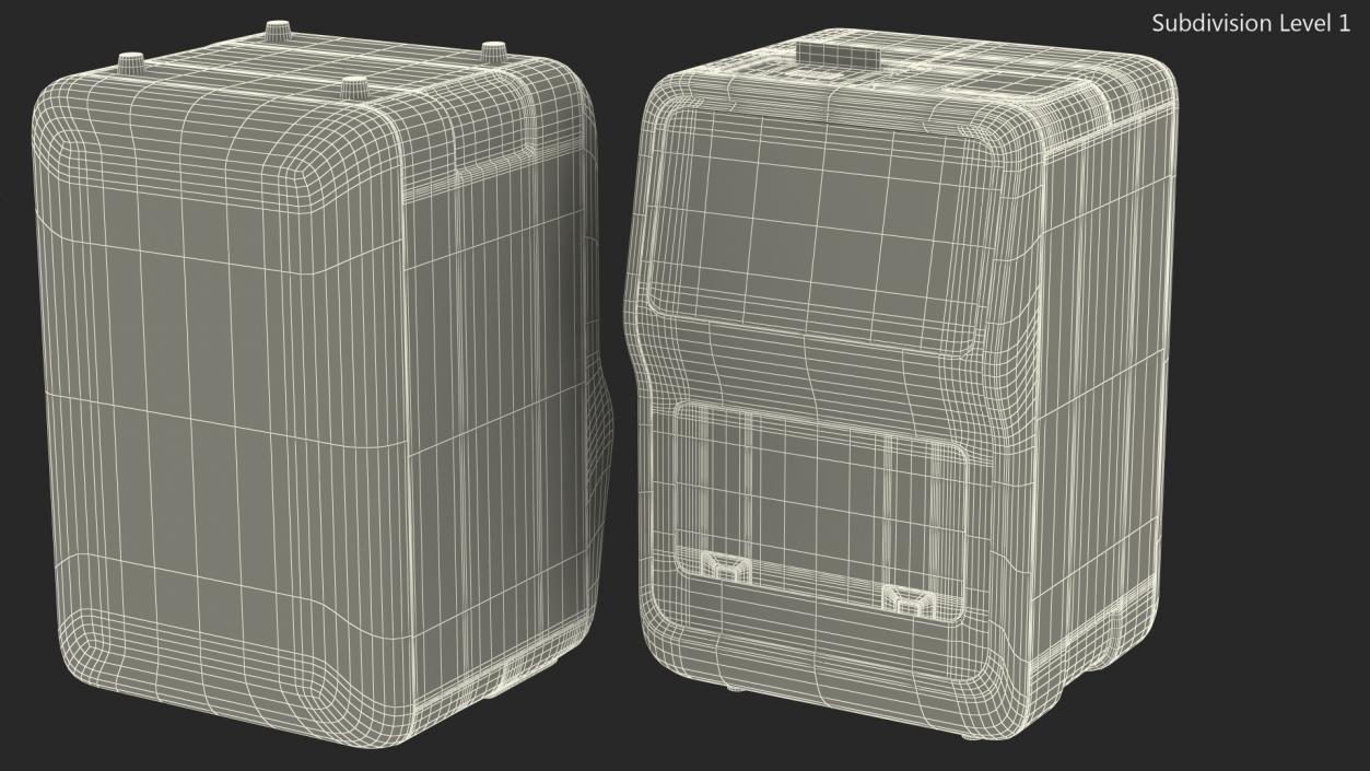 3D iPonatic Portable PCR Molecular Workstation model