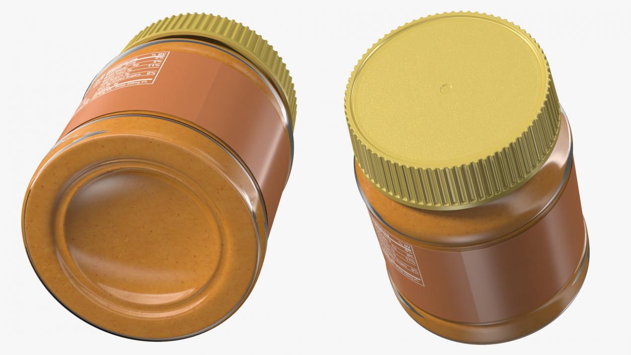 3D Cashew Butter model