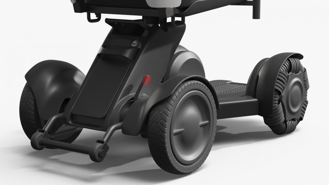 3D Mobility Scooter Rigged model