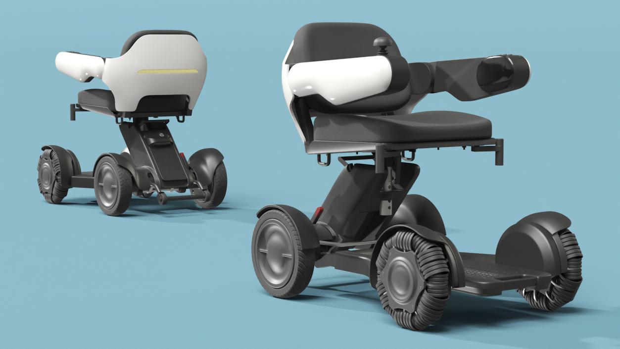 3D Mobility Scooter Rigged model