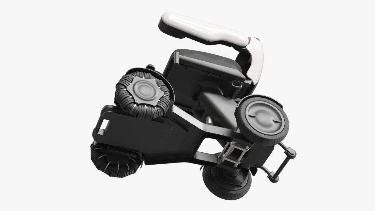 3D Mobility Scooter Rigged model