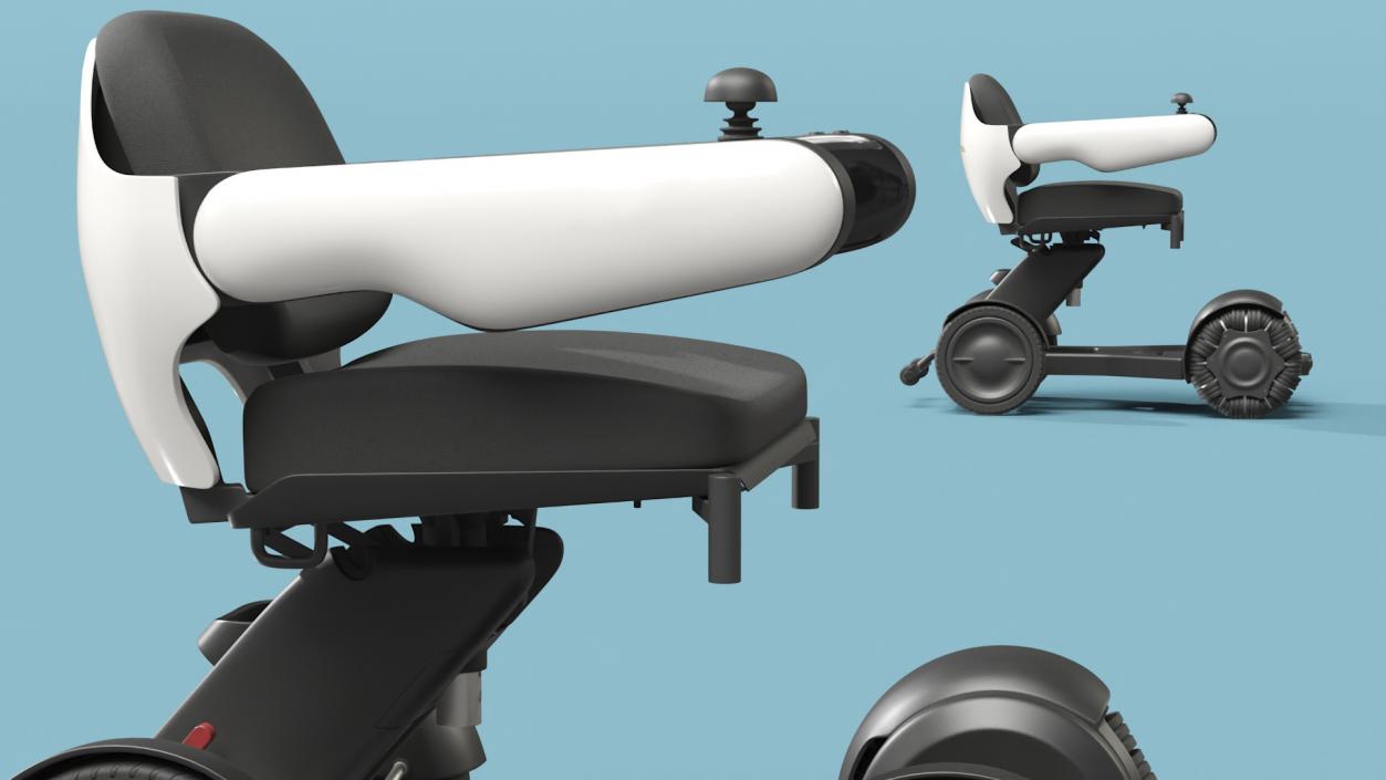 3D Mobility Scooter Rigged model