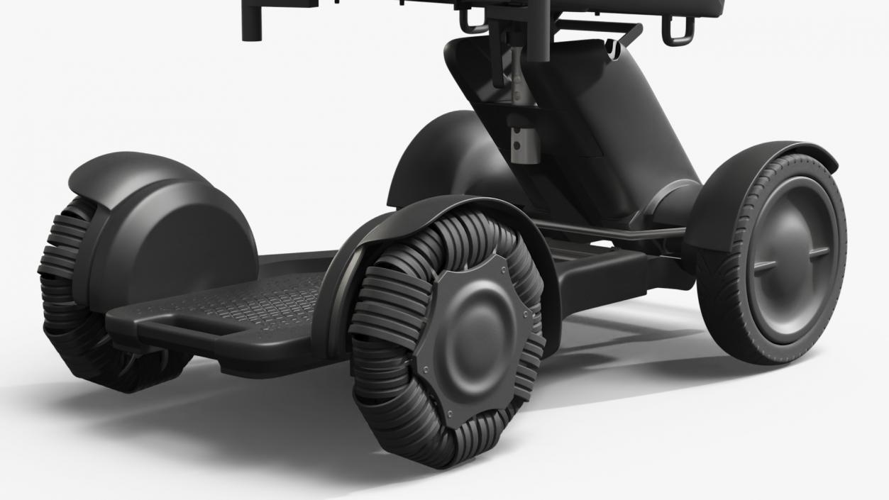 3D Mobility Scooter Rigged model