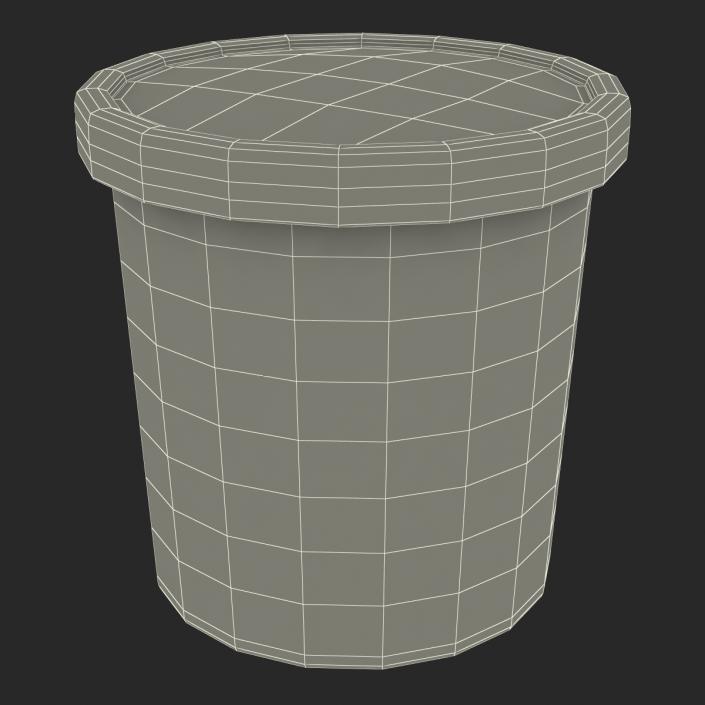 Ice Cream Pint Container 3D model