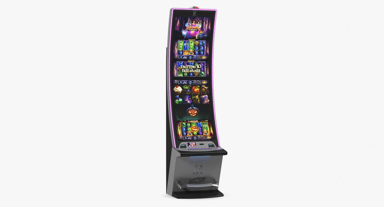 3D Casino Slot Machines Collection 3 model