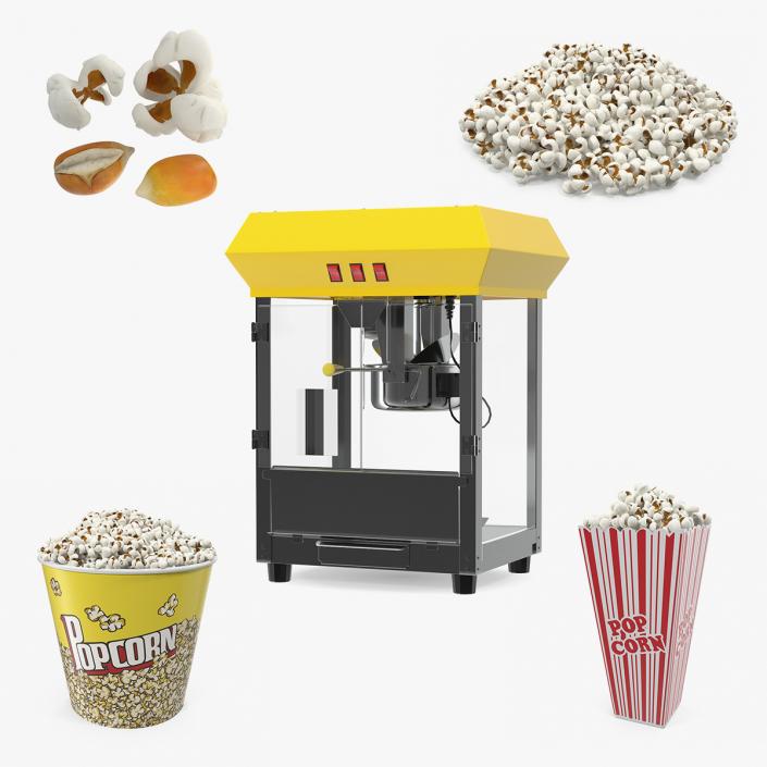 3D model Popcorn Collection 2