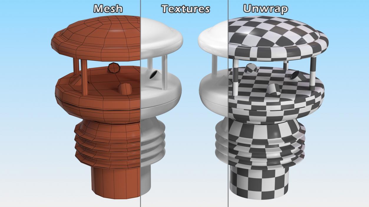 3D Ultrasonic Ambient Weather Sensor model