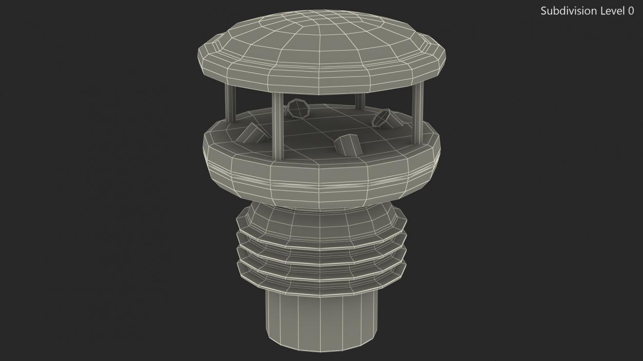 3D Ultrasonic Ambient Weather Sensor model