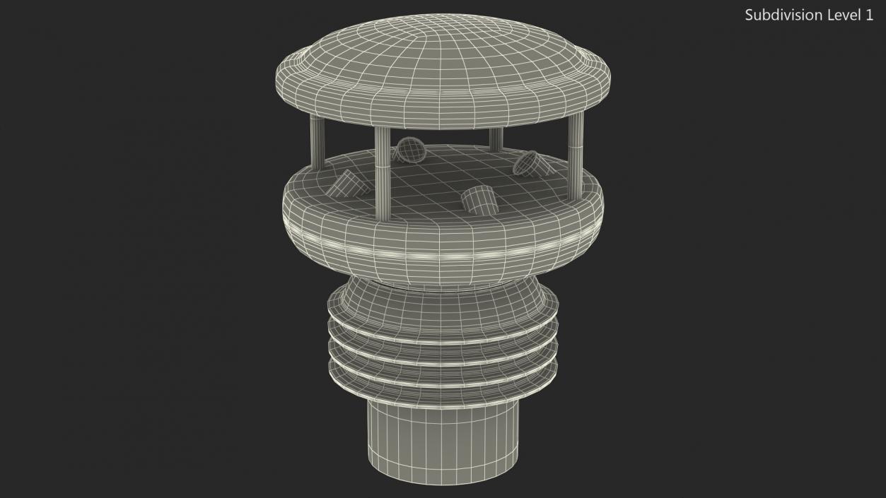 3D Ultrasonic Ambient Weather Sensor model