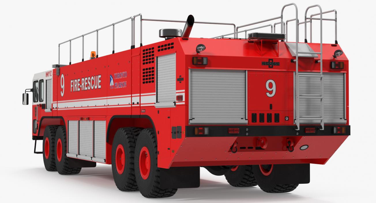 Fire Trucks 3D Models Collection 4 3D model