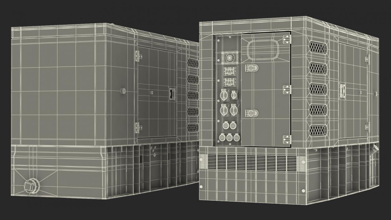 Mobile Generator Generic 3D model