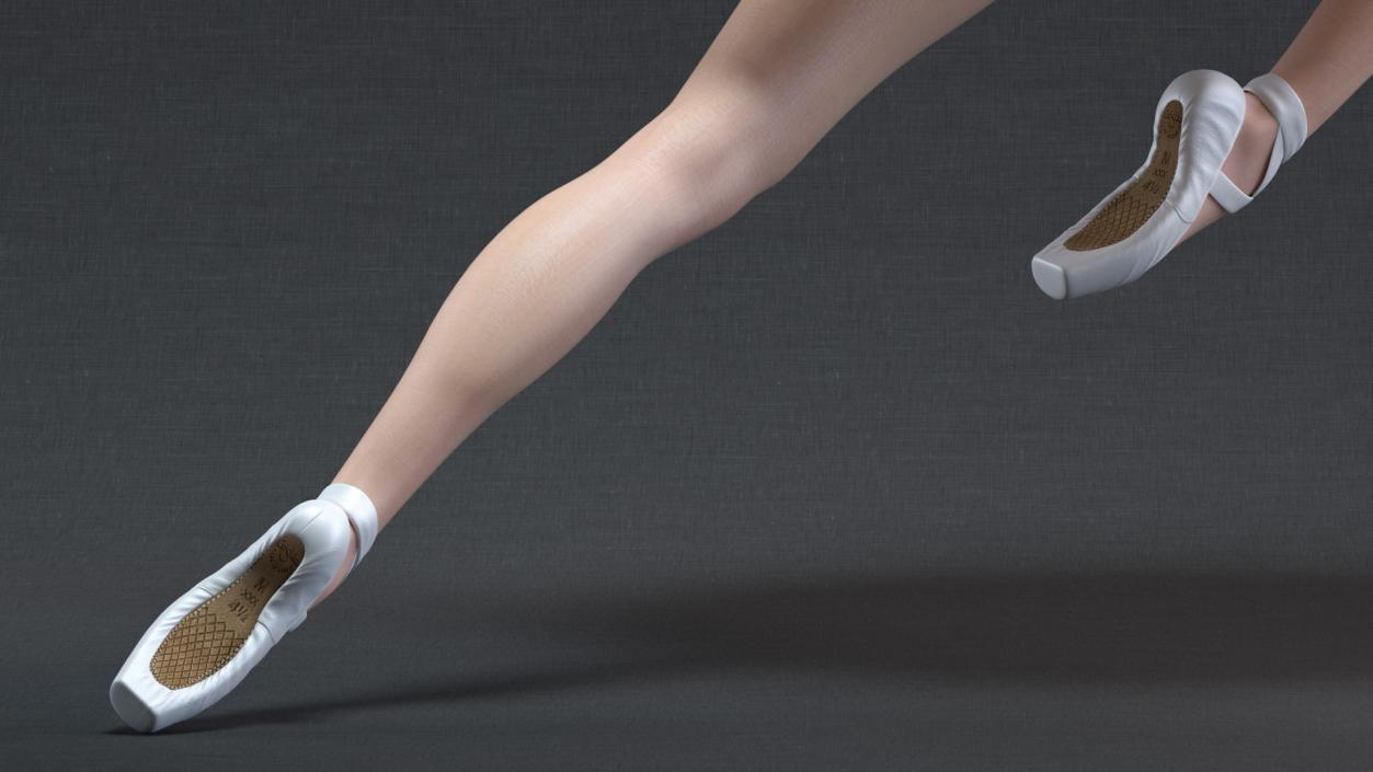 3D Ballet Dancer Ballerina model