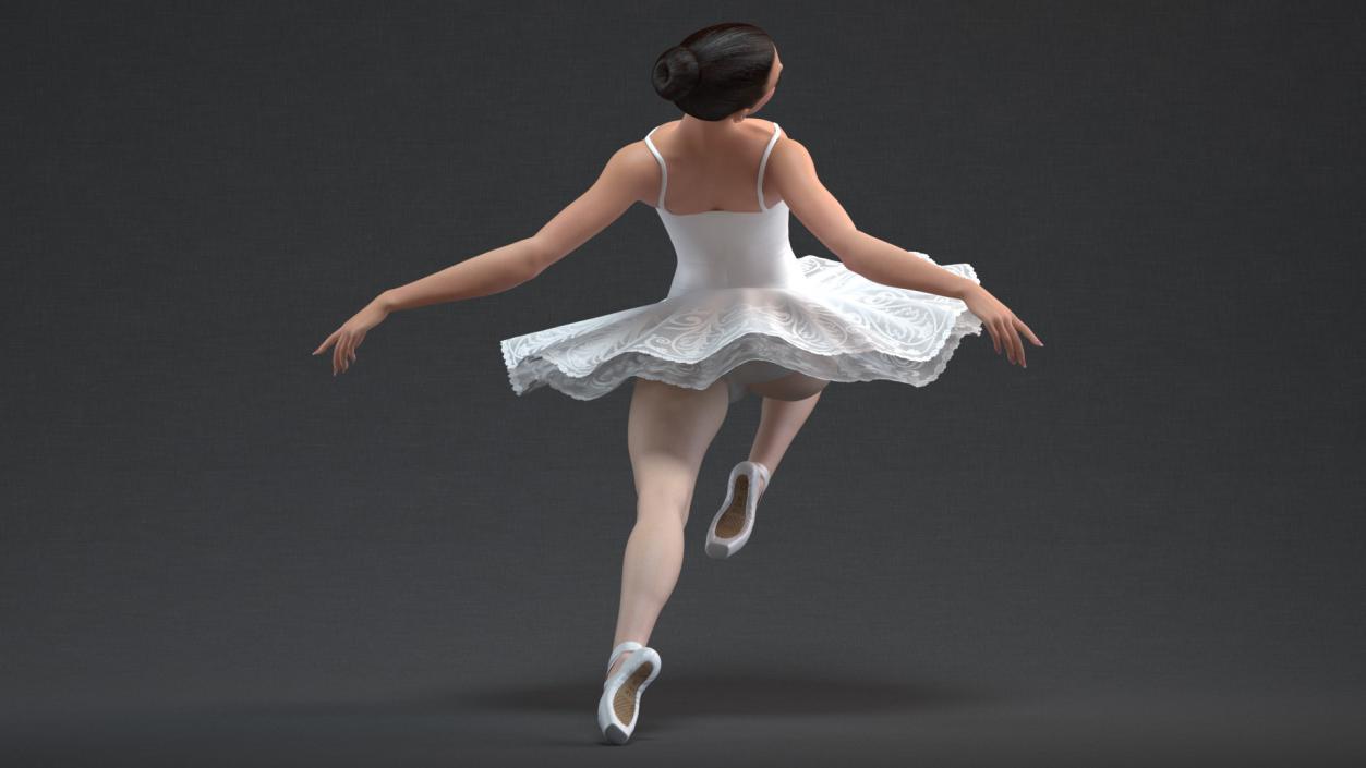 3D Ballet Dancer Ballerina model