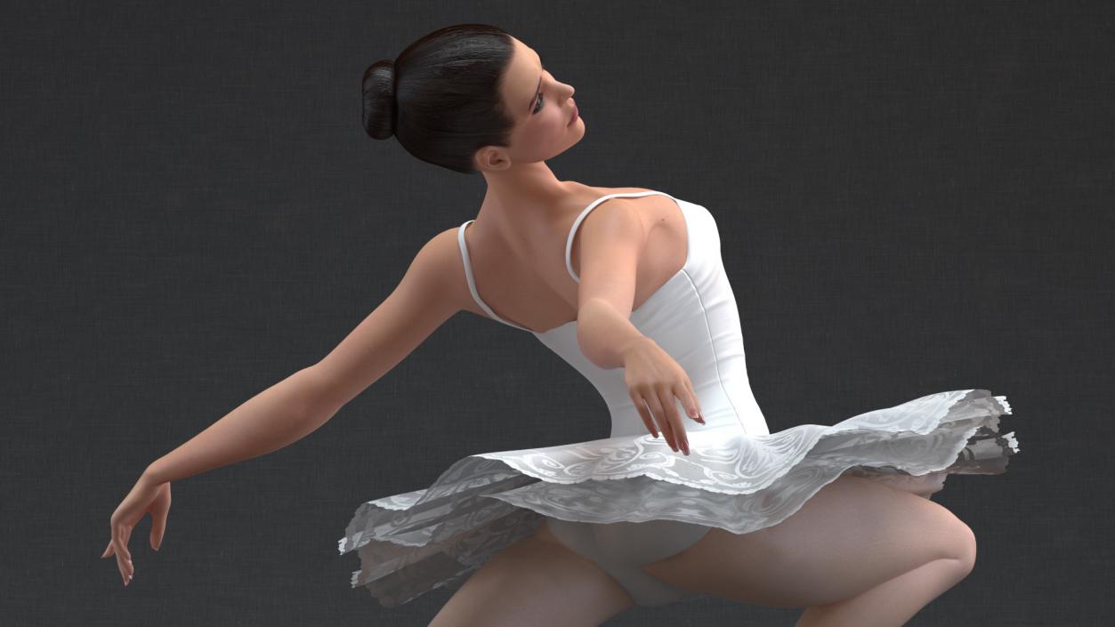 3D Ballet Dancer Ballerina model