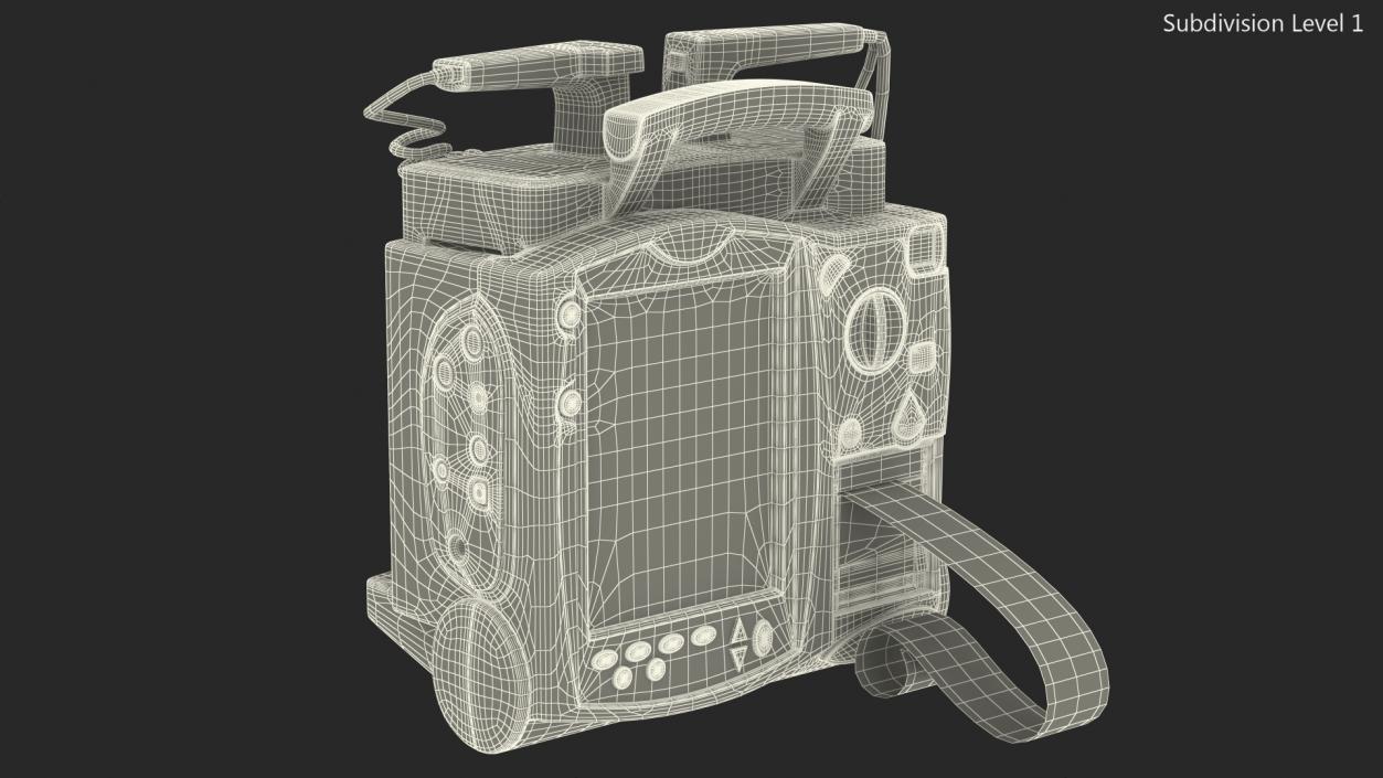 3D model Philips HeartStart MRx for Hospital