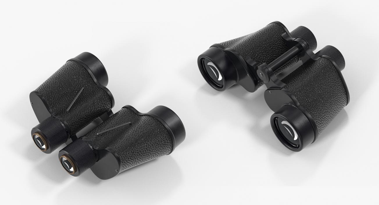 3D Binoculars and Telescopes Collection 2 model