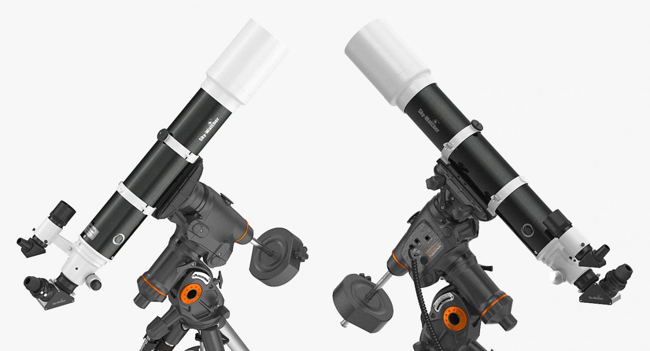 3D Binoculars and Telescopes Collection 2 model