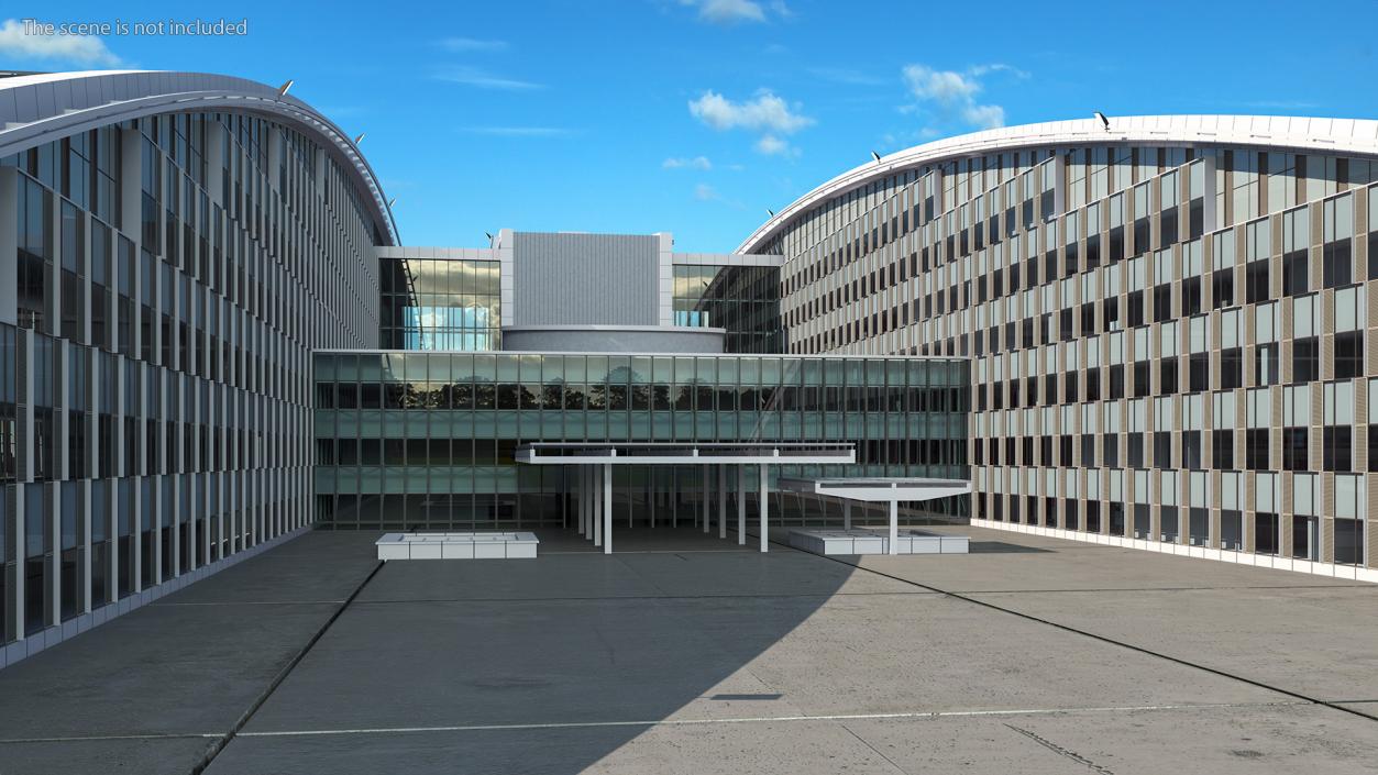 3D NATO Headquarters Building