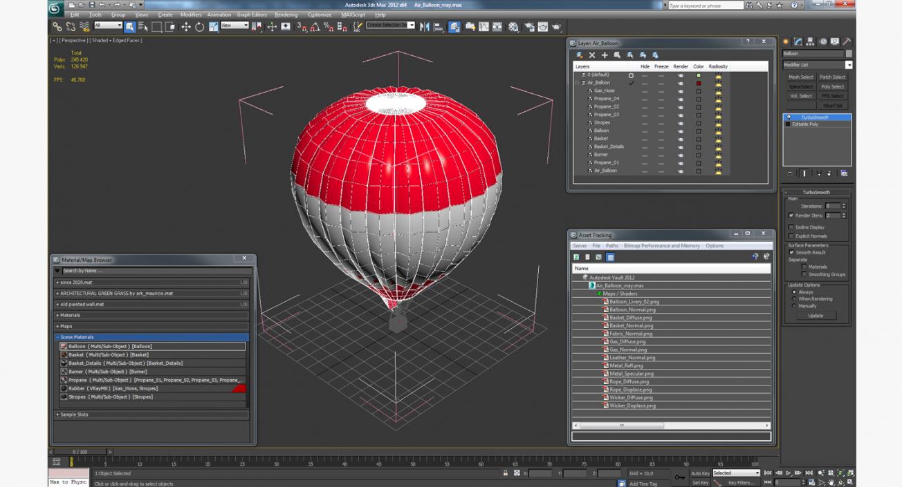 3D Air Balloon