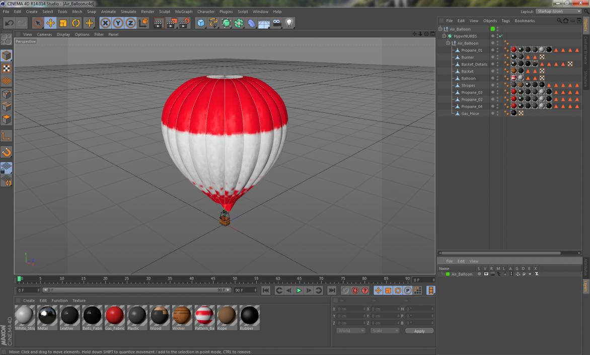 3D Air Balloon