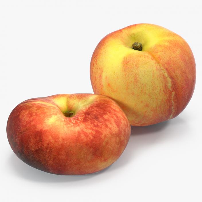 3D Peaches Collection model