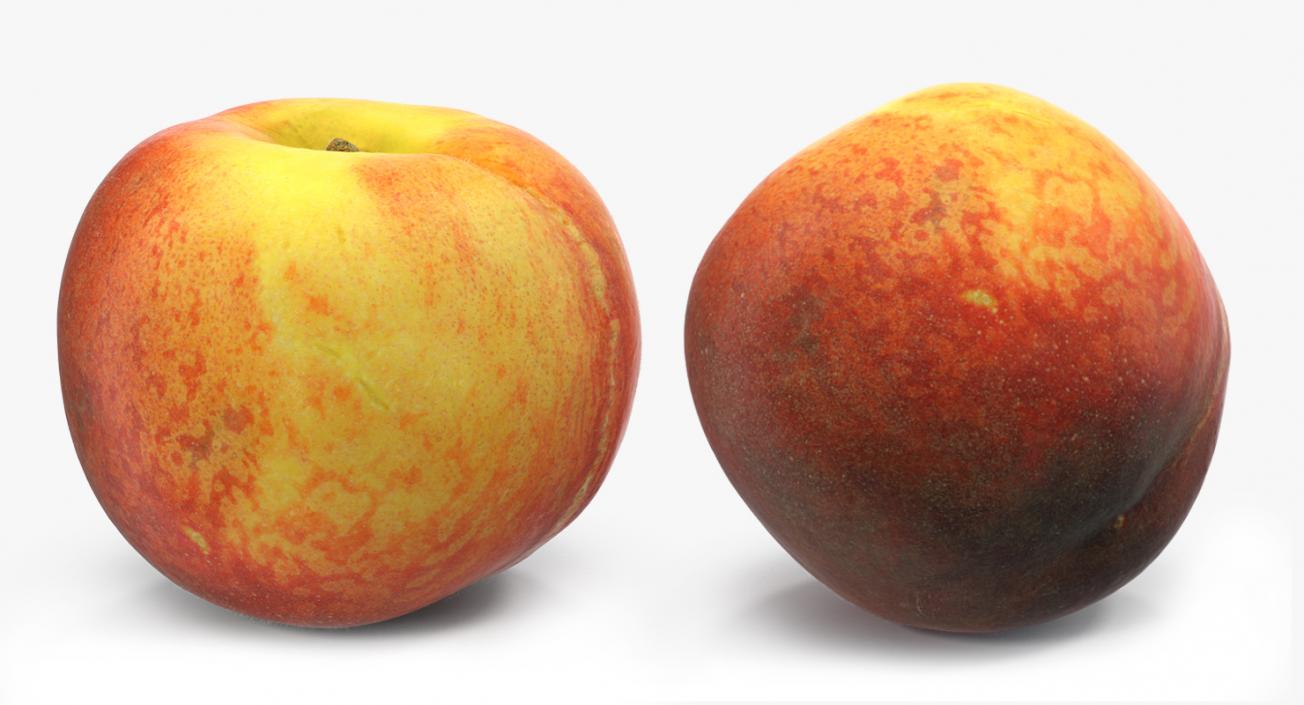 3D Peaches Collection model