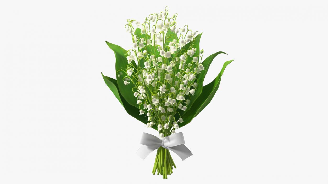 3D Lily of the Valley Bouquet