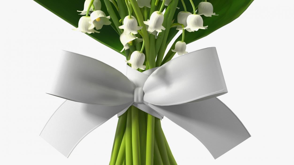 3D Lily of the Valley Bouquet