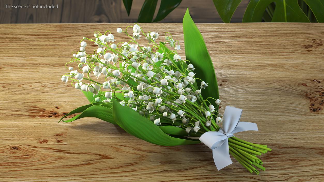 3D Lily of the Valley Bouquet