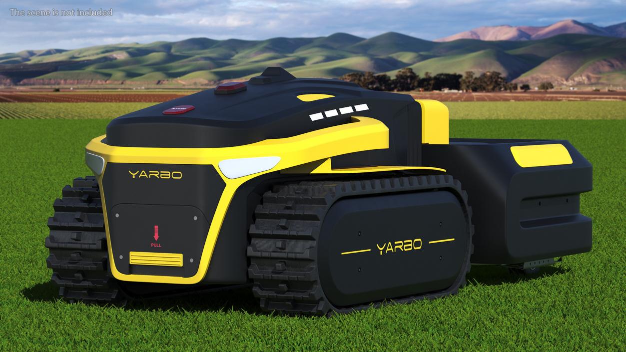 Yarbo Lawn Mower M1 Intelligent Mowing Robot 3D model