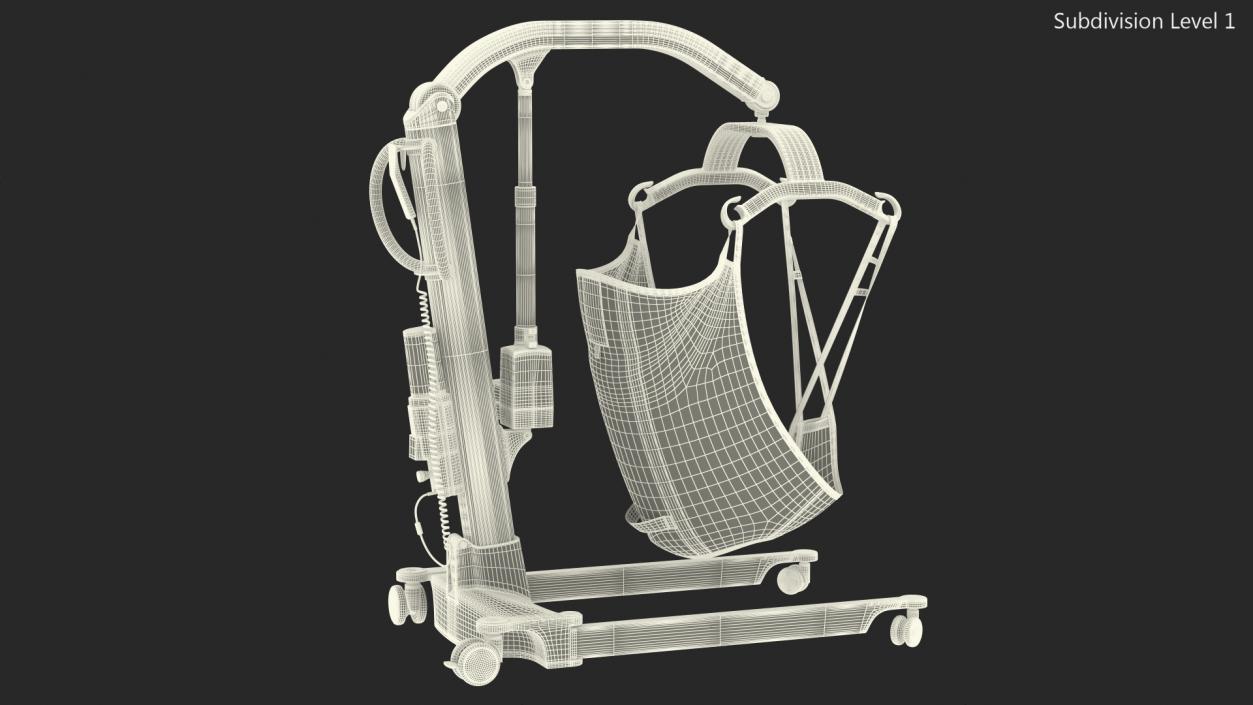 3D Molift Mover 205 Patient Lift with EvoSling model