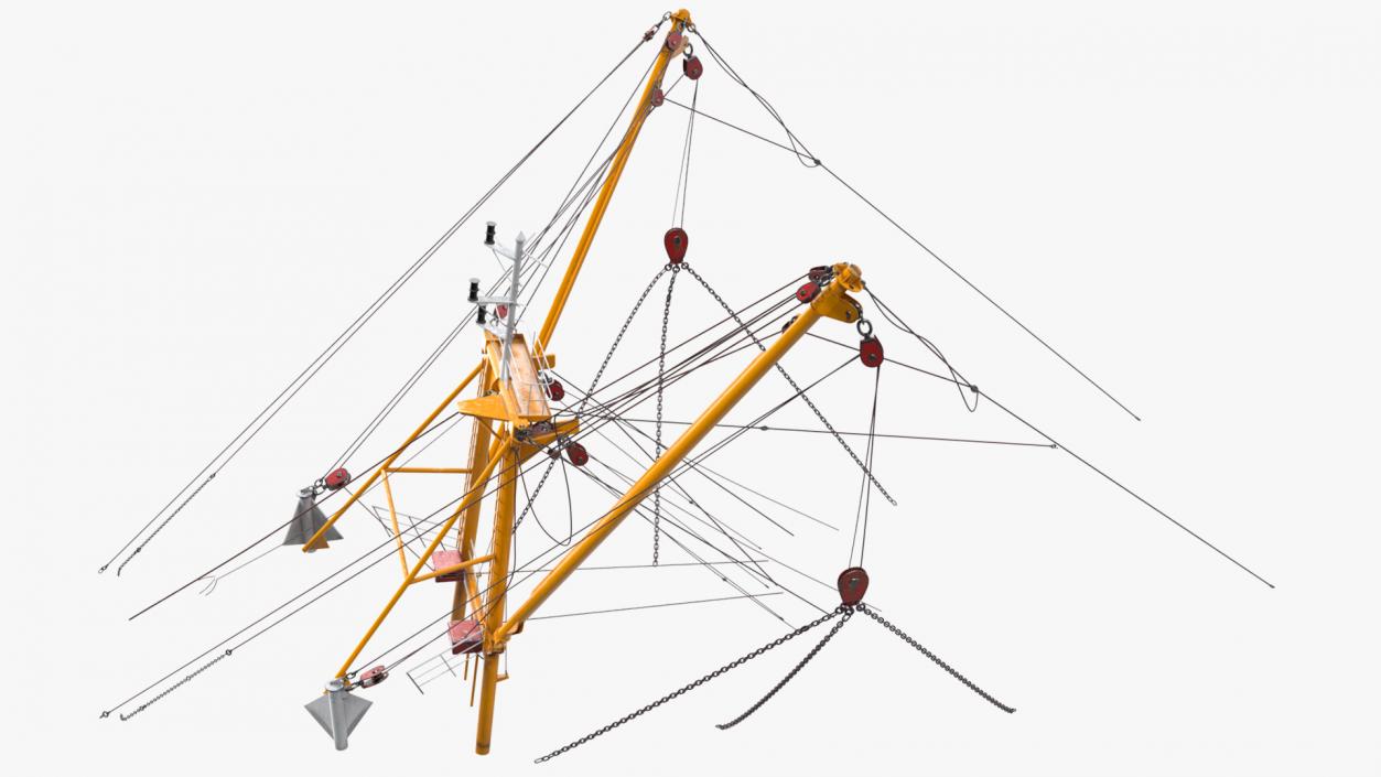 Trawler Mast 3D