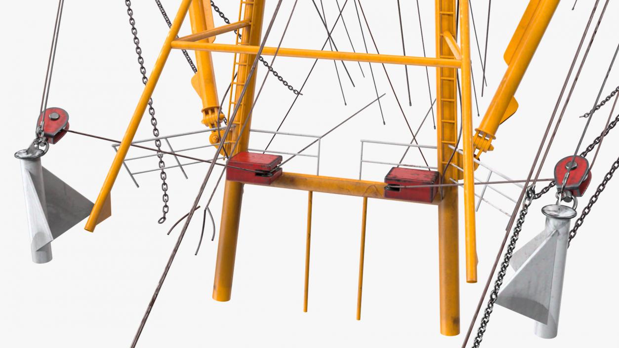 Trawler Mast 3D